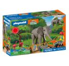 PLAYMOBIL 72068 Elefant mit Tierpfleger