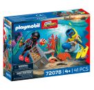 PLAYMOBIL 72078 Polizeitaucher mit Schatz