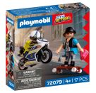 PLAYMOBIL 72079 Verfolgungsjagd mit Motorrad