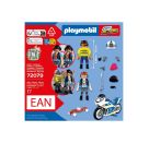 PLAYMOBIL 72079 Verfolgungsjagd mit Motorrad
