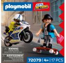 PLAYMOBIL 72079 Verfolgungsjagd mit Motorrad