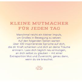 Das Beste entsteht immer aus Mut