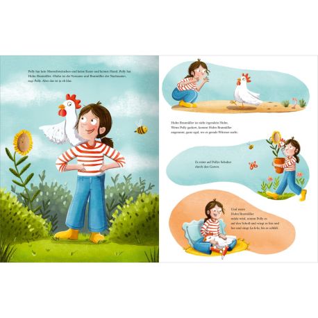 Pollys Huhn kommt in den Himmel