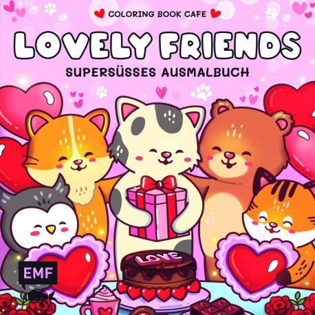 Ausmalen Lovely Friends