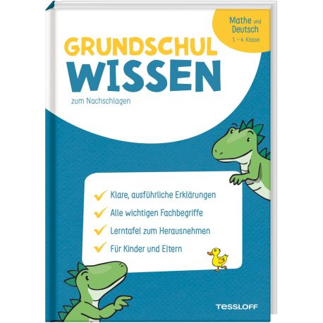 Grundschulwissen zum Nachschlagen. Mathe und Deutsch 1.–4. Klasse