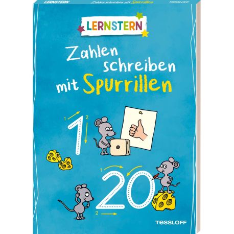 LERNSTERN. Zahlen schreiben mit Spurrillen