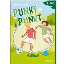 Total bunt von Punkt zu Punkt. Fußball. Von 1 bis 100
