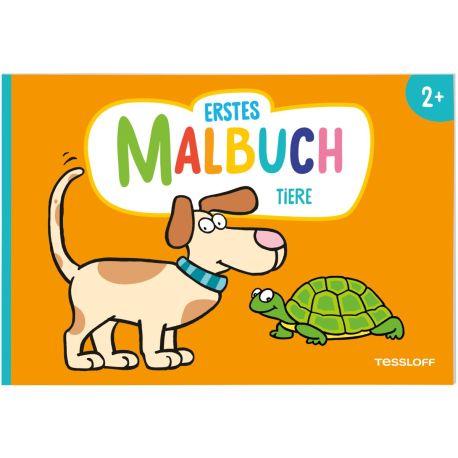 Erstes Malbuch. Tiere