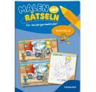 Malen und Rätseln für Kindergartenkinder. Baustelle