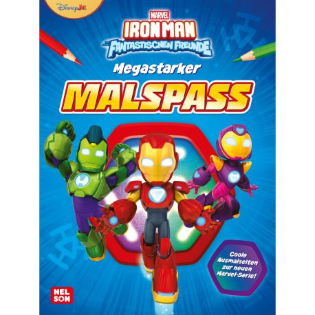 MARVEL: Iron Man und seine fantastischen Freunde: Megastarker Malspaß