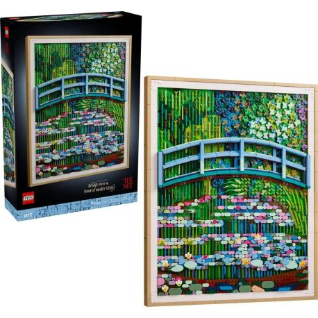 LEGO® ART 31220 Claude Monet, Brücke über einen Seerosenteich