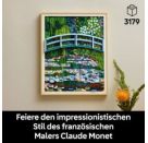 LEGO® ART 31220 Claude Monet, Brücke über einen Seerosenteich