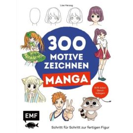 300 Motive zeichnen – Manga