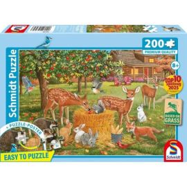 Schmidt Spiele Kinderpuzzle 200 Teile Tierpicknick