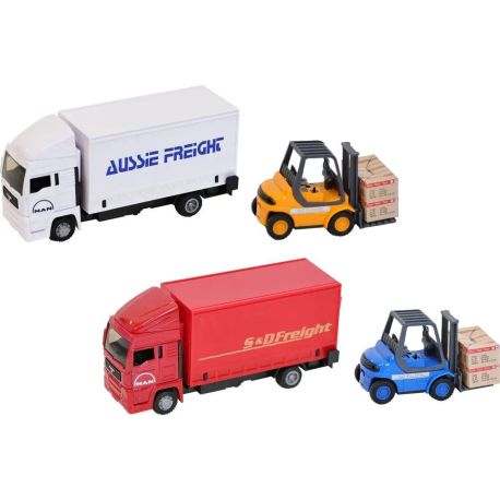 Speedzone D/C MAN LKW mit Gabelstapler 2-fach sortiert