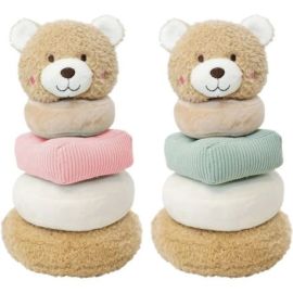 Spielmaus Baby Plüsch Stapelturm Bär, 2-fach sortiert