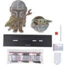 Crystal Art BUDDY XL Mandalorian   Grogu Duo