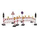 bruder 62009 Zubehör: Verkehrssicherungsset mit Ampeln