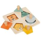 Montessori Setzpuzzle Formen und Motive