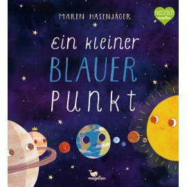 Ein kleiner blauer Punkt