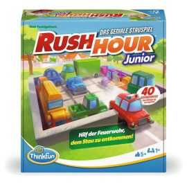 ThinkFun 76603 - Rush Hour Junior - Das bekannte Logikspiel für Kinder ab 5 Jahren. Das Stauspiel für Jungen und Mädch