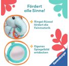 Ravensburger 4855 Play+ Entdecker-Elefant, Kuscheltier mit vielen Spieleffekten, für zuhause und unterwegs, Baby-Spiel