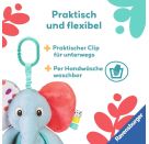 Ravensburger 4855 Play+ Entdecker-Elefant, Kuscheltier mit vielen Spieleffekten, für zuhause und unterwegs, Baby-Spiel
