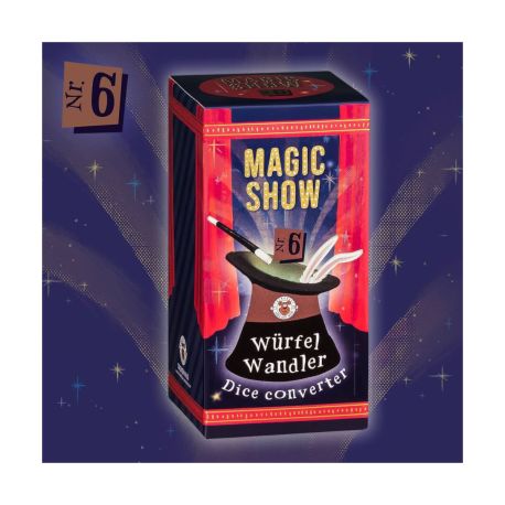 MAGIC SHOW Trick 6 Würfelwandler Trick 6 von 18 ab 6 Jahren.