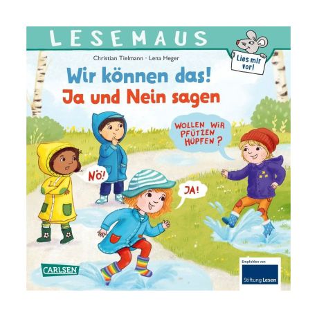 LESEMAUS 155: Wir können das! Ja und Nein sagen