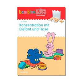 bambinoLÜK Konzentration mit Elefant und Hase