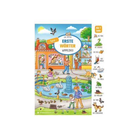 Erste Wörter Wimmelbuch Tiere