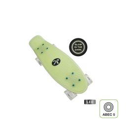 muuwmi Lights Skateboard Fun GLOW, mit Leuchtrollen und Glow-Effekt