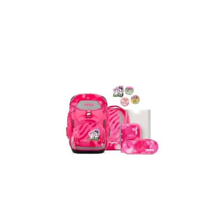 Schulrucksack-Set pack KuntBärbuntes Einhorn