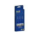 Painta Professional Brushes: Detail Set, Revell Synthetische Pinsel, Größe 5/0, 4/0, 3/0, 0