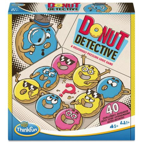 ThinkFun -76652 -Donut Detective - Ein köstlich kniffliges Logikspiel