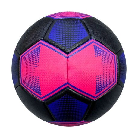 New Sports Fußball schwarz/pink, Größe 4 unaufgeblaswen