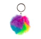 HERBS Taschenanhänger Knallbunt und unverwechselbar! Dieser flauschige Anhänger aus 100% Polyester macht Deinen Schlüs
