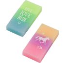 Glitzer Radiergummi, sortiert