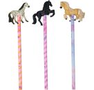 Bleistift mit Pferdetopper - Pferdefreunde, sortiert