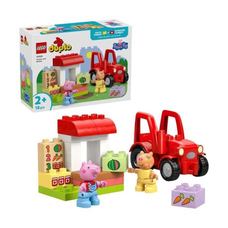 LEGO® DUPLO® 10468 Peppa Pig Traktor und Marktstand