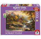 Schmidt Spiele Puzzle 1000 Teile B.Cota, Sommerhaus
