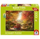 Schmidt Spiele Puzzle 1000 Teile B.Cota, Zurück nach Hause