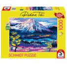Schmidt Spiele Puzzle 1000 Teile R.Tili, Die Ruhe des Berges