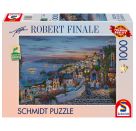 Schmidt Spiele Puzzle 1000 Teile R.Finale, Santorini Sonnenuntergang