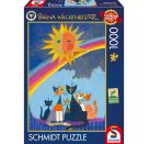 Schmidt Spiele Puzzle 1000 Teile R.Wachtmeister, Im Goldregen