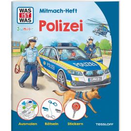 WAS IST WAS Junior Mitmach-Heft Polizei
