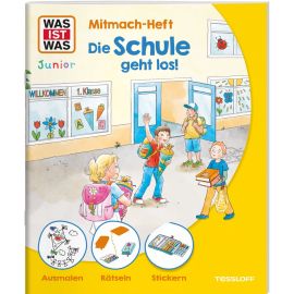 WAS IST WAS Junior Mitmach-Heft Die Schule geht los!