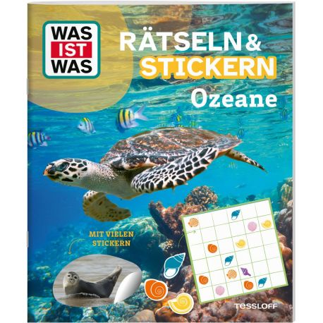WAS IST WAS Rätseln und Stickern: Ozeane