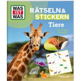 WAS IST WAS Rätseln und Stickern: Tiere