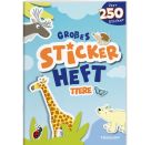 Großes Stickerheft. Tiere